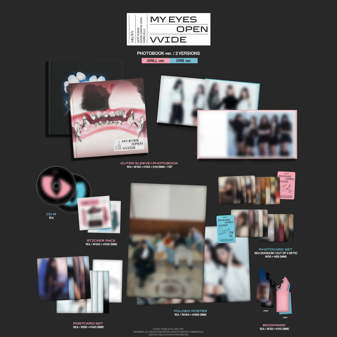 MEOVV - MY EYES OPEN VVIDE (PHOTOBOOK VER.)