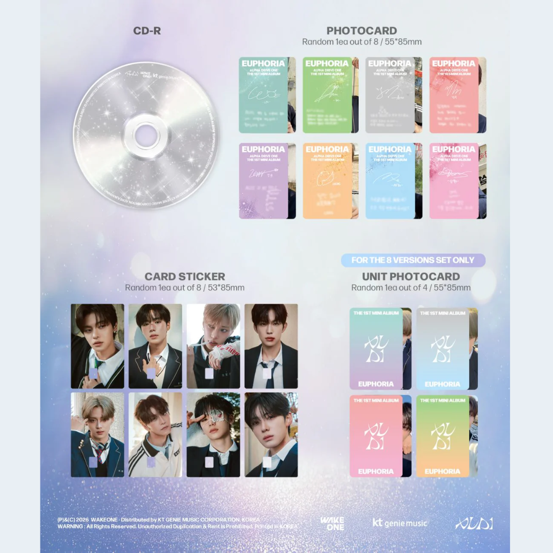 ALPHA DRIVE ONE - EUPHORIA (JEWEL CASE VER.)