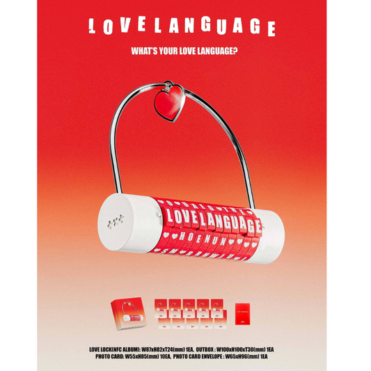 TOMORROW X TOGETHER (TXT) - LOVE LANGUAGE (Limited album)