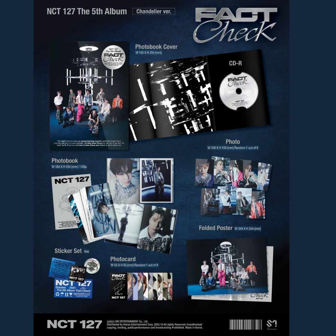 NCT 127 - FACT CHECK (THE 5TH ALBUM) CHANDELIER VER.