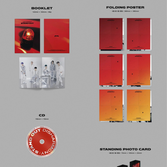 P1Harmony - ‘DISHARMONY : STAND OUT’ 1st Mini Album