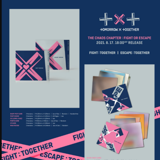 TOMORROW X TOGETHER - The Chaos Chapter: FIGHT OR ESCAPE (FIGHT : TOGETHER)