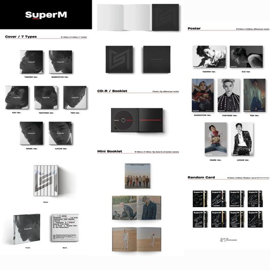 SUPERM - SUPERM (1st Mini Album)