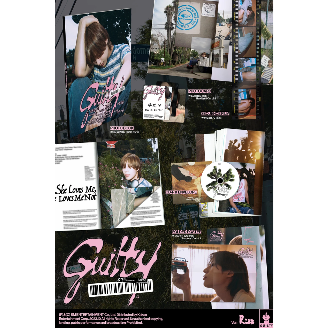 TAEMIN (SHINEE) - GUILTY (PHOTOBOOK VER.)