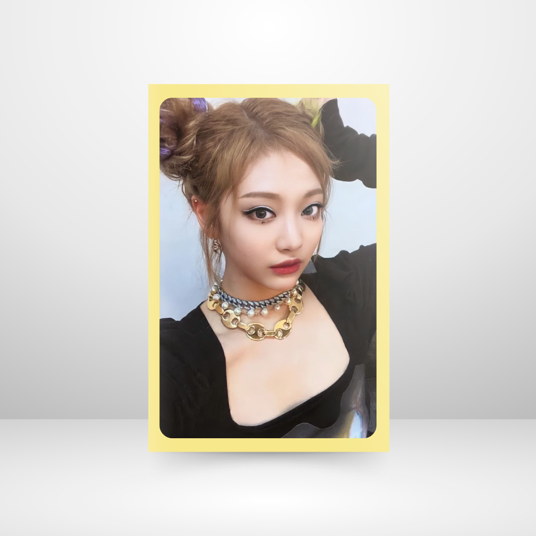 Color photocard sleeves - Žuti