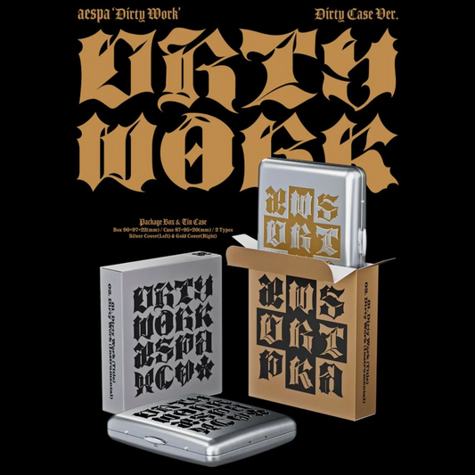 AESPA - DIRTY WORK (DIRTY CASE)