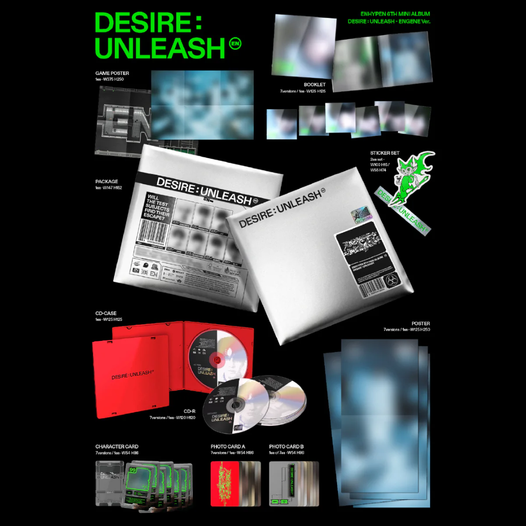 ENHYPEN - DESIRE : UNLEASH (ENGENE VER.)