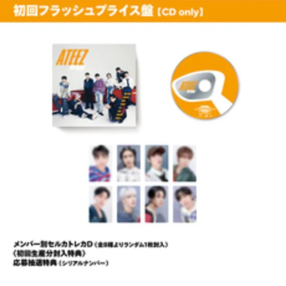 ATEEZ - Birthday (Japan 4th single) Flash Price Limited Edition