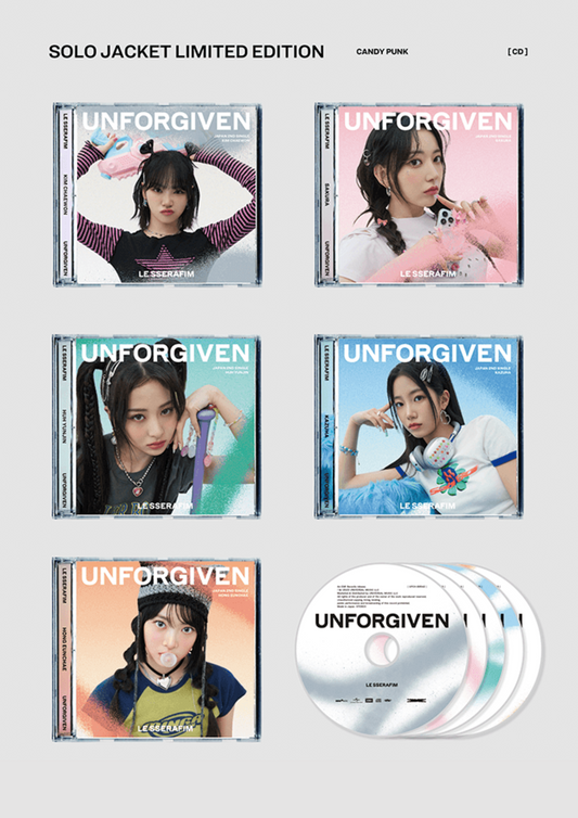Le Sserafim - Unforgiven (2nd Japanese Single Album)