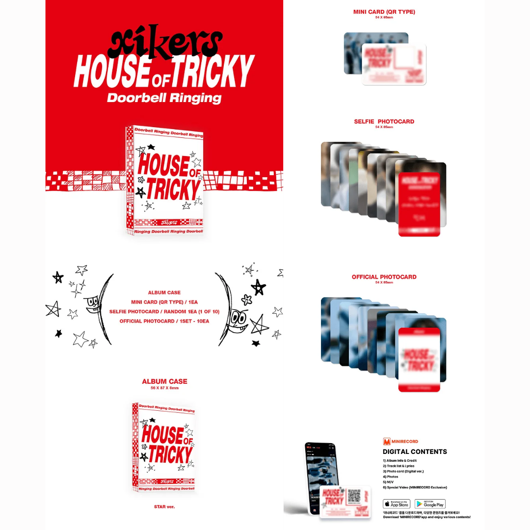XIKERS - HOUSE OF TRICKY DOORBELL RINGING (STAR VER. / PLATFORM ALBUM)