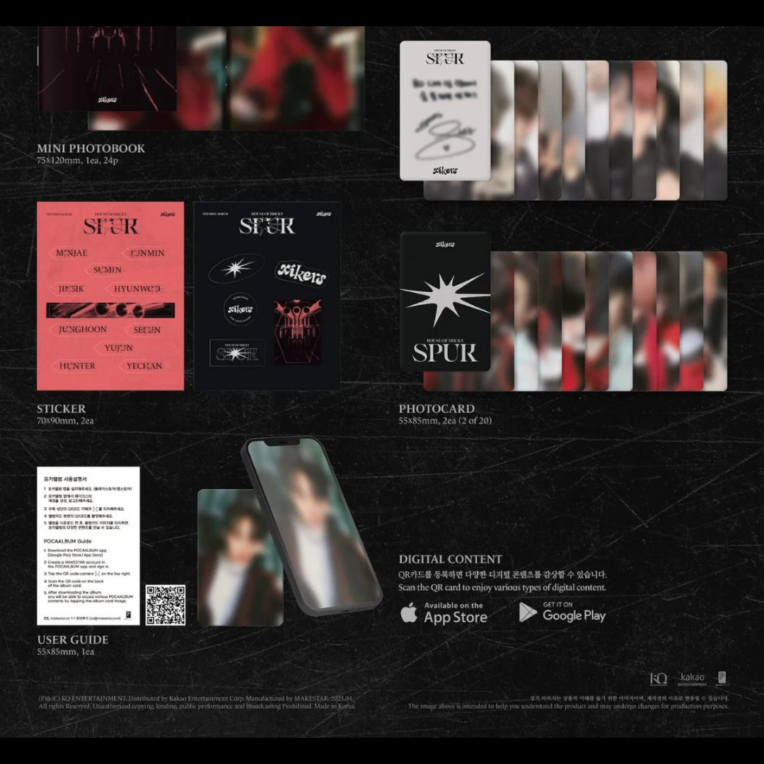 XIKERS - HOUSE OF TRICKY : SPUR (POCA ALBUM)