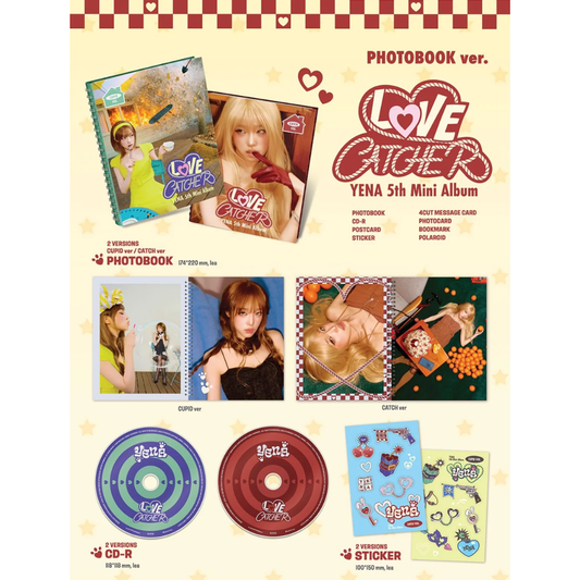CHOI YENA - LOVE CATCHER (PHOTOBOOK VER.)