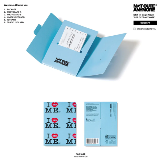 ILLIT - NOT CUTE ANYMORE (WEVERSE ALBUMS VER.)