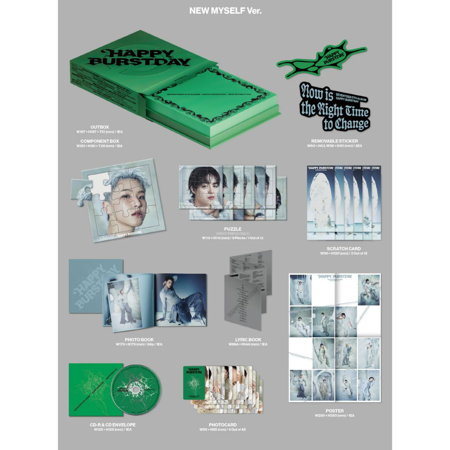 SEVENTEEN - HAPPY BURSTDAY