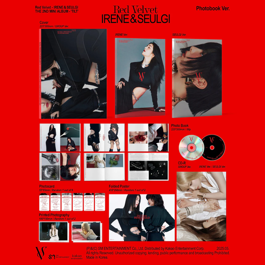 IRENE & SEULGI (RED VELVET) - TILT (PHOTO BOOK VER.)