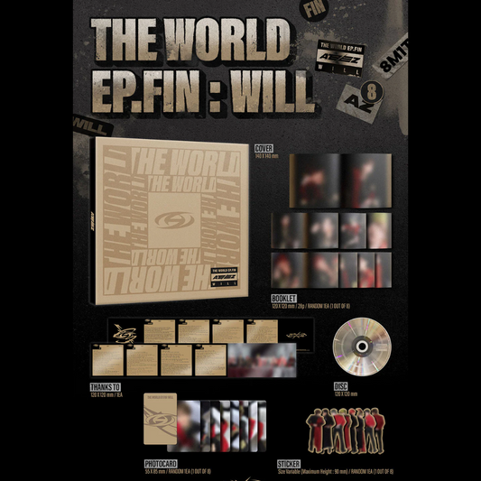 ATEEZ - The World Ep.Fin: Will (Digipack ver)