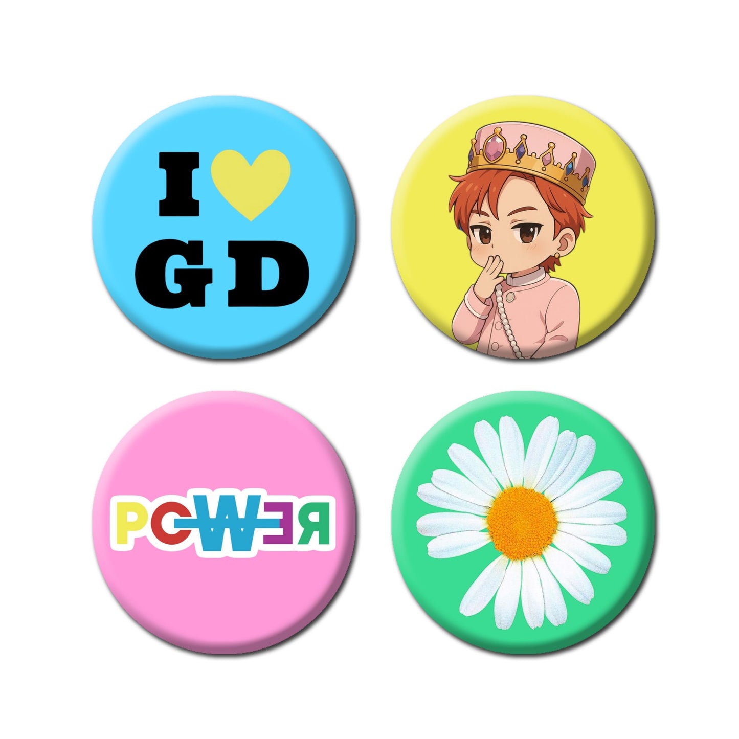 G-Dragon set bedževa