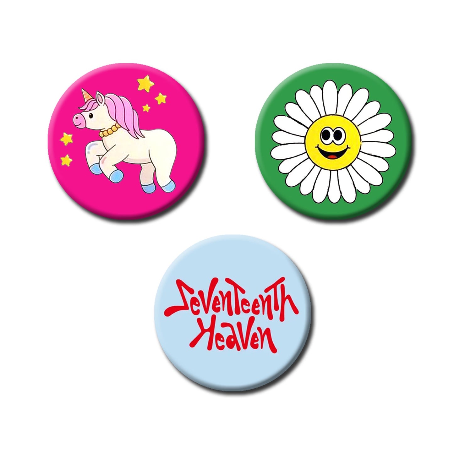 Seventeen set bedževa