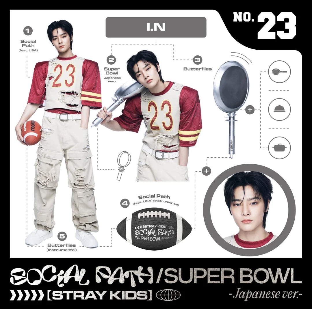 Stray Kids - Social Path (feat. LiSA) / Super Bowl - Limited Fanclub version
