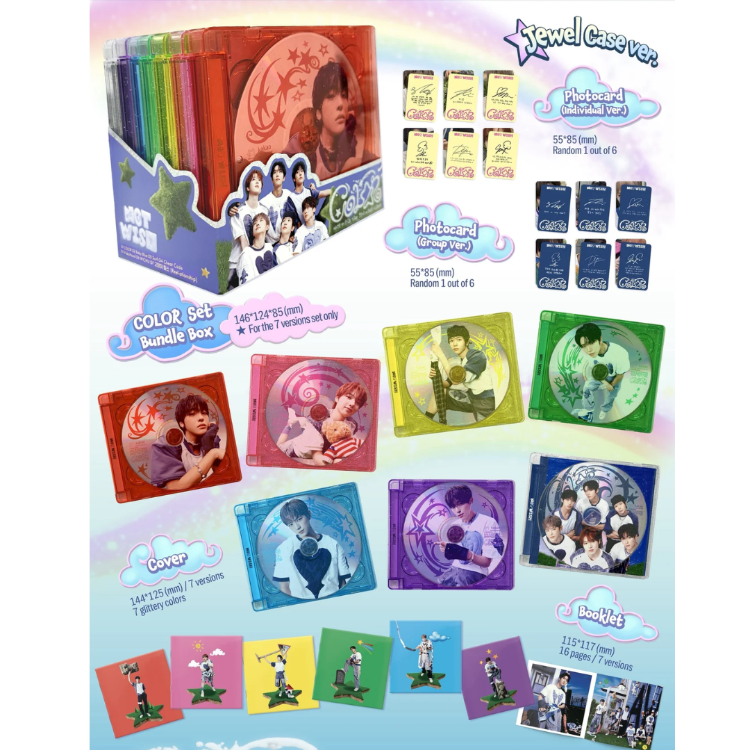 NCT WISH - COLOR (JEWEL CASE VER.)