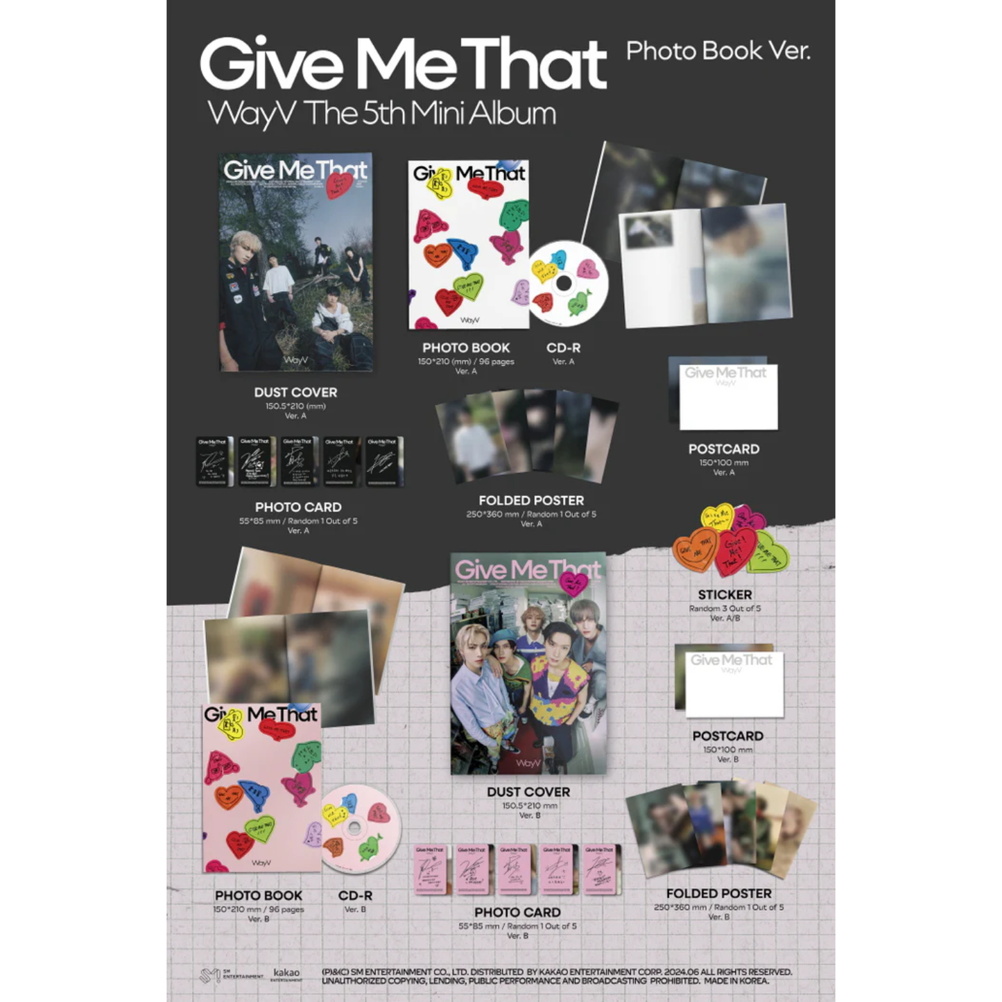 WAYV - GIVE ME THAT (PHOTOBOOK VER.)