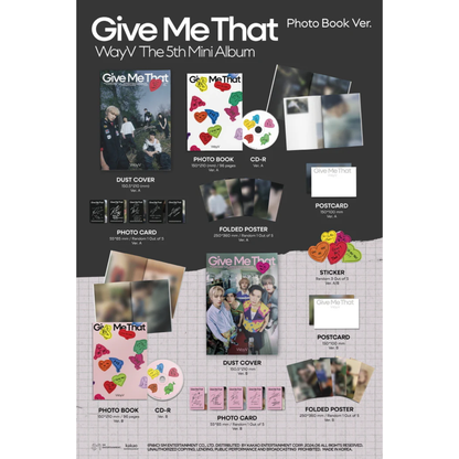 WAYV - GIVE ME THAT (PHOTOBOOK VER.)