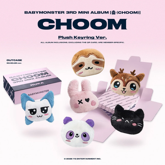 BABYMONSTER - CHOOM (PLUSH KEYRING VER.)