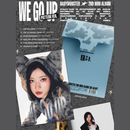 BABYMONSTER - WE GO UP (PATTERN VER.)