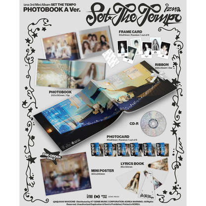 IZNA - SET THE TEMPO (PHOTOBOOK VER.)