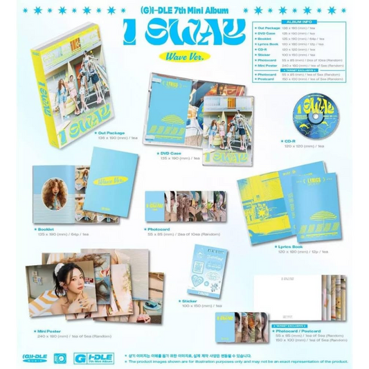 (G)I-DLE - I SWAY (7TH MINI ALBUM)