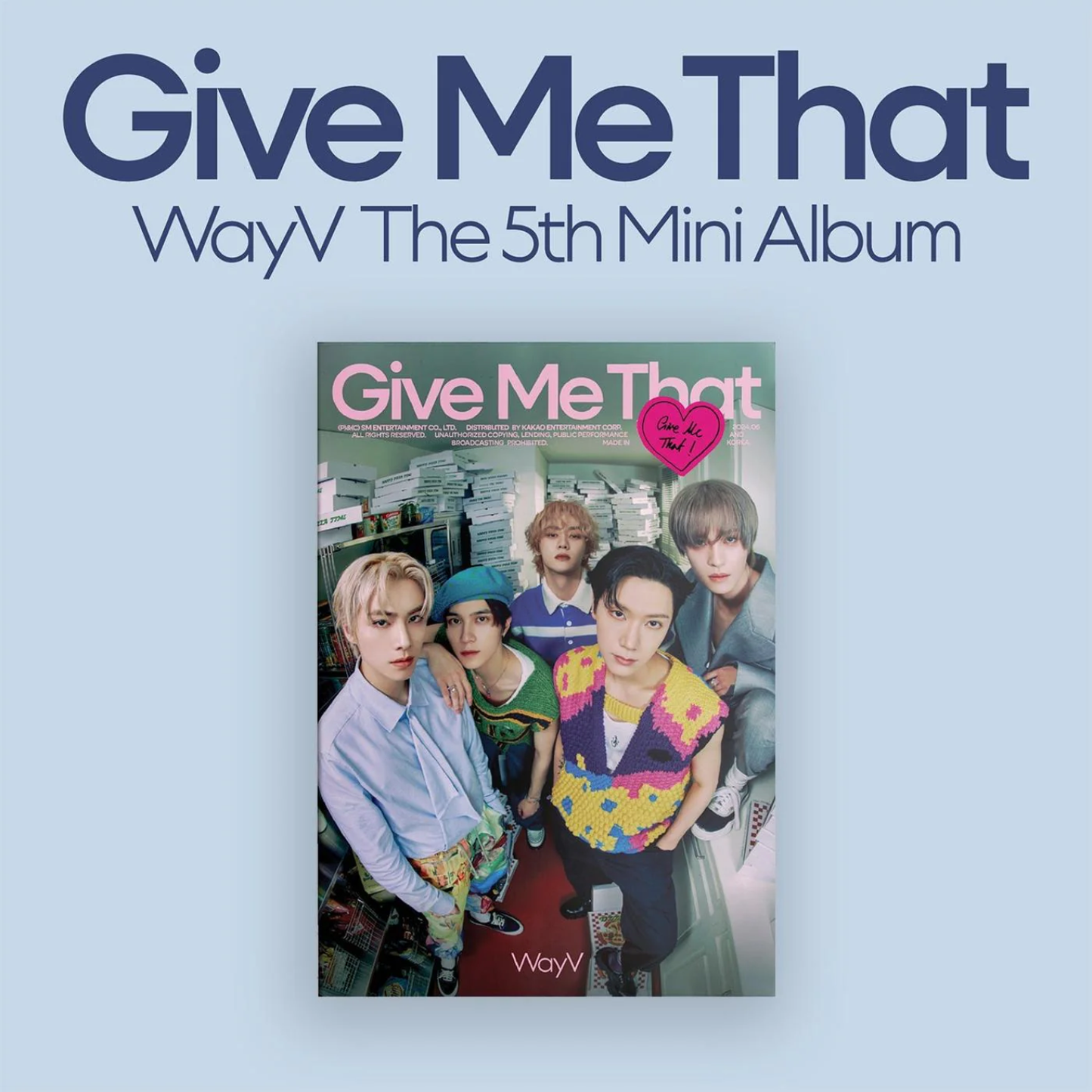 WAYV - GIVE ME THAT (PHOTOBOOK VER.)