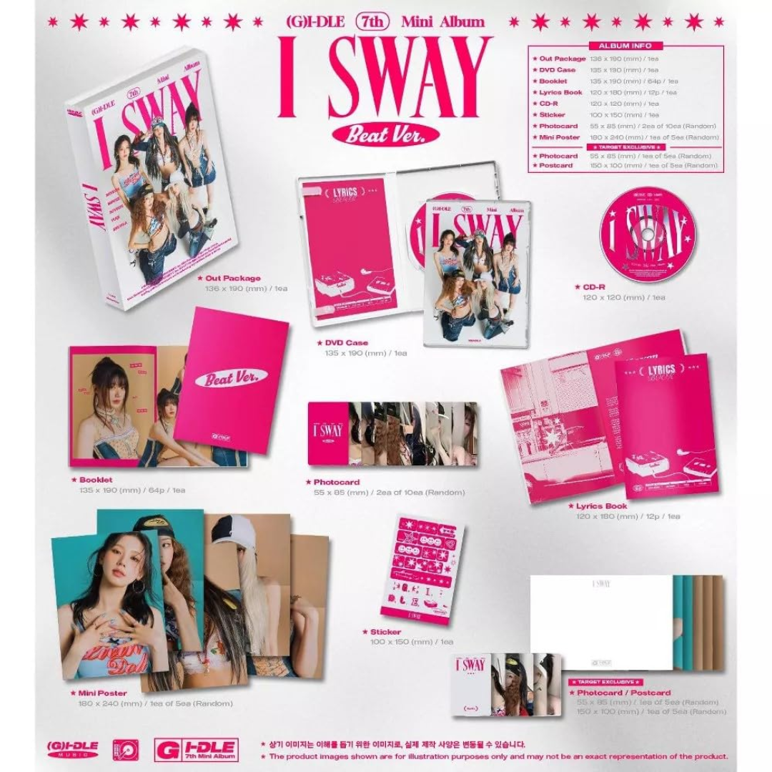 (G)I-DLE - I SWAY (7TH MINI ALBUM)
