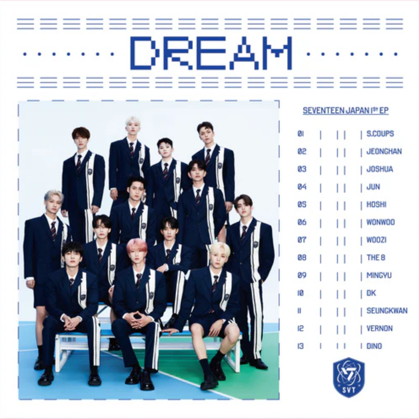 SEVENTEEN - Dream (Japan 1st Ep) Flash price ver.