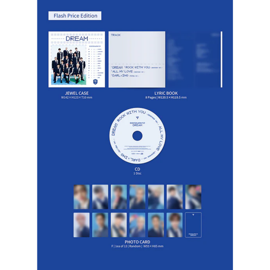 SEVENTEEN - Dream (Japan 1st Ep) Flash price ver.