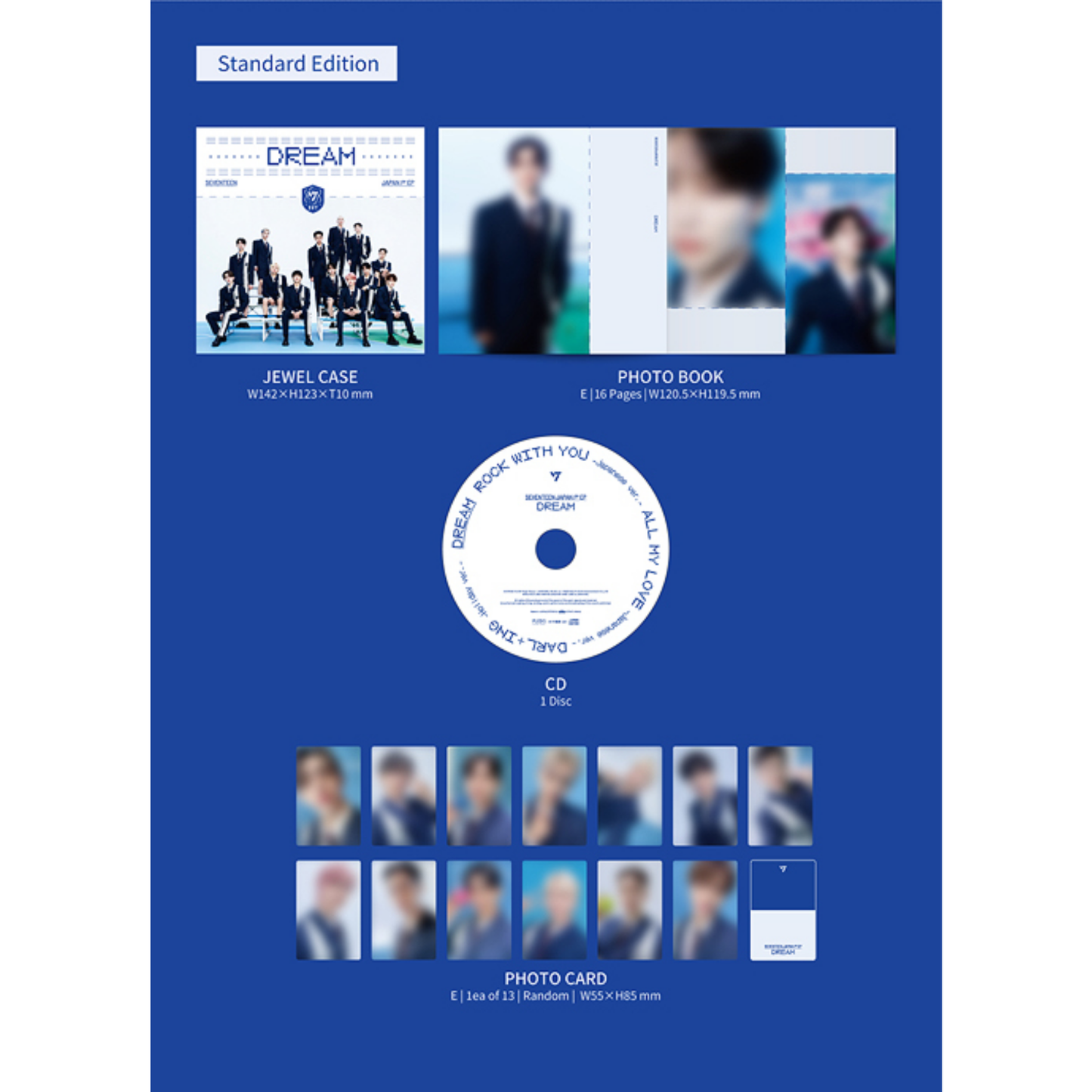 SEVENTEEN - Dream (Japan 1st Ep) Standard ver.