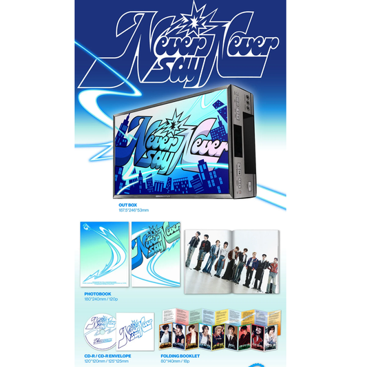 ZEROBASEONE - NEVER SAY NEVER (PHOTOBOOK VER.)