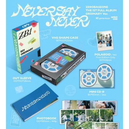 ZEROBASEONE - NEVER SAY NEVER (PHOTOBOOK VER.)