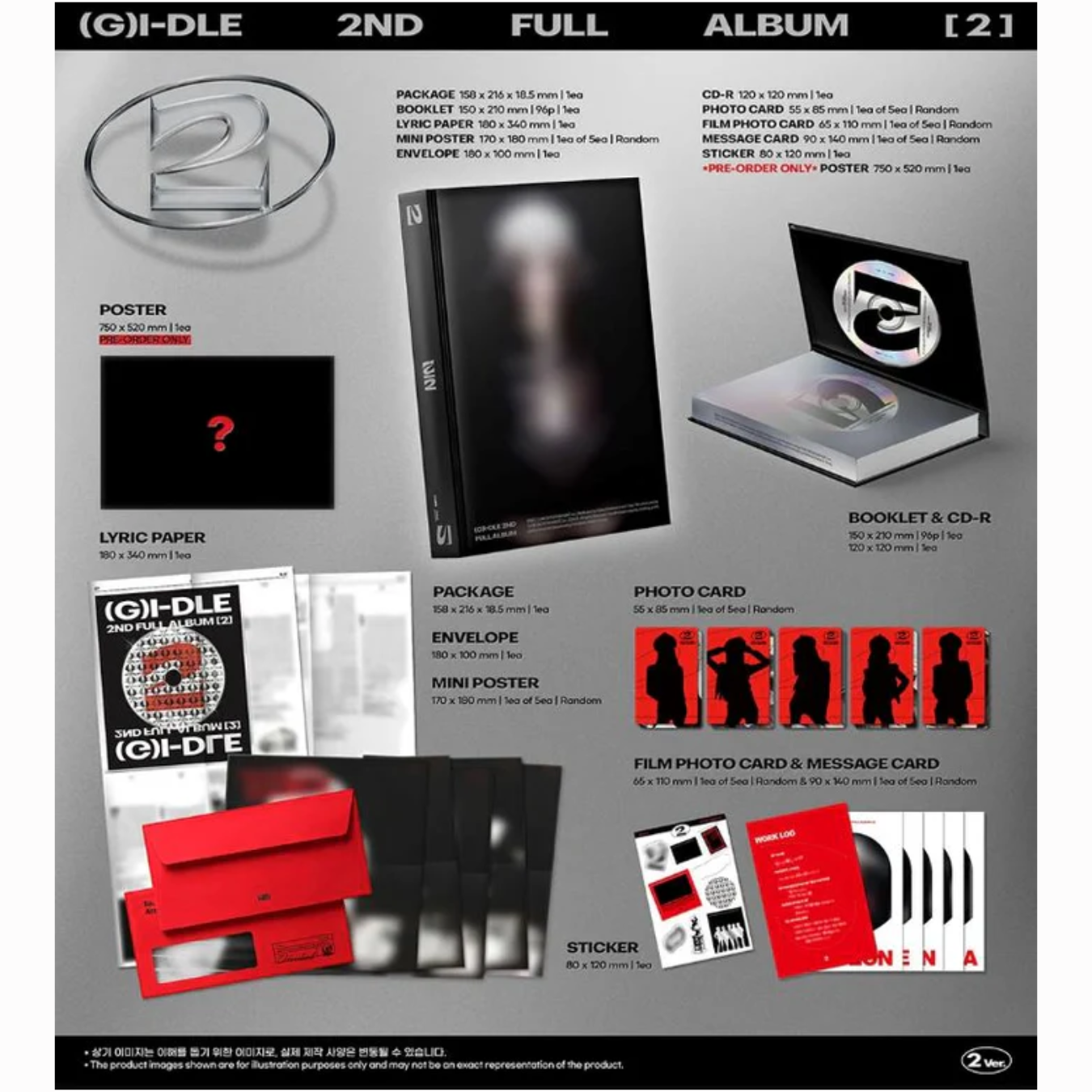 (G)I-DLE - 2 (2ND FULL ALBUM)