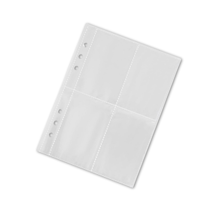 Stranice za binder sa 4 pregrade - MAT