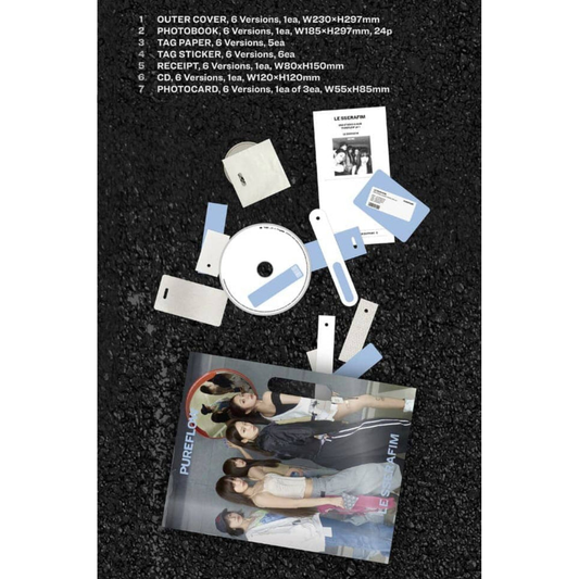 LE SSERAFIM - 'PUREFLOW' PT.1 (COMPACT VER.)