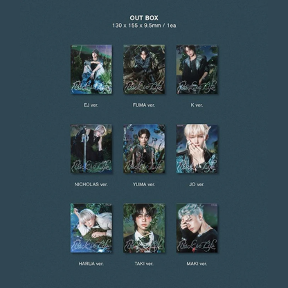 &TEAM - BACK TO LIFE (1ST KOREAN MINI ALBUM) (ROAR VER.)