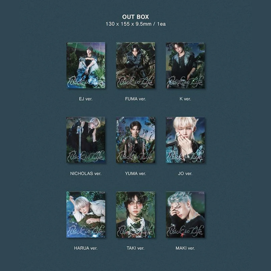 &TEAM - BACK TO LIFE (1ST KOREAN MINI ALBUM) (ROAR VER.)