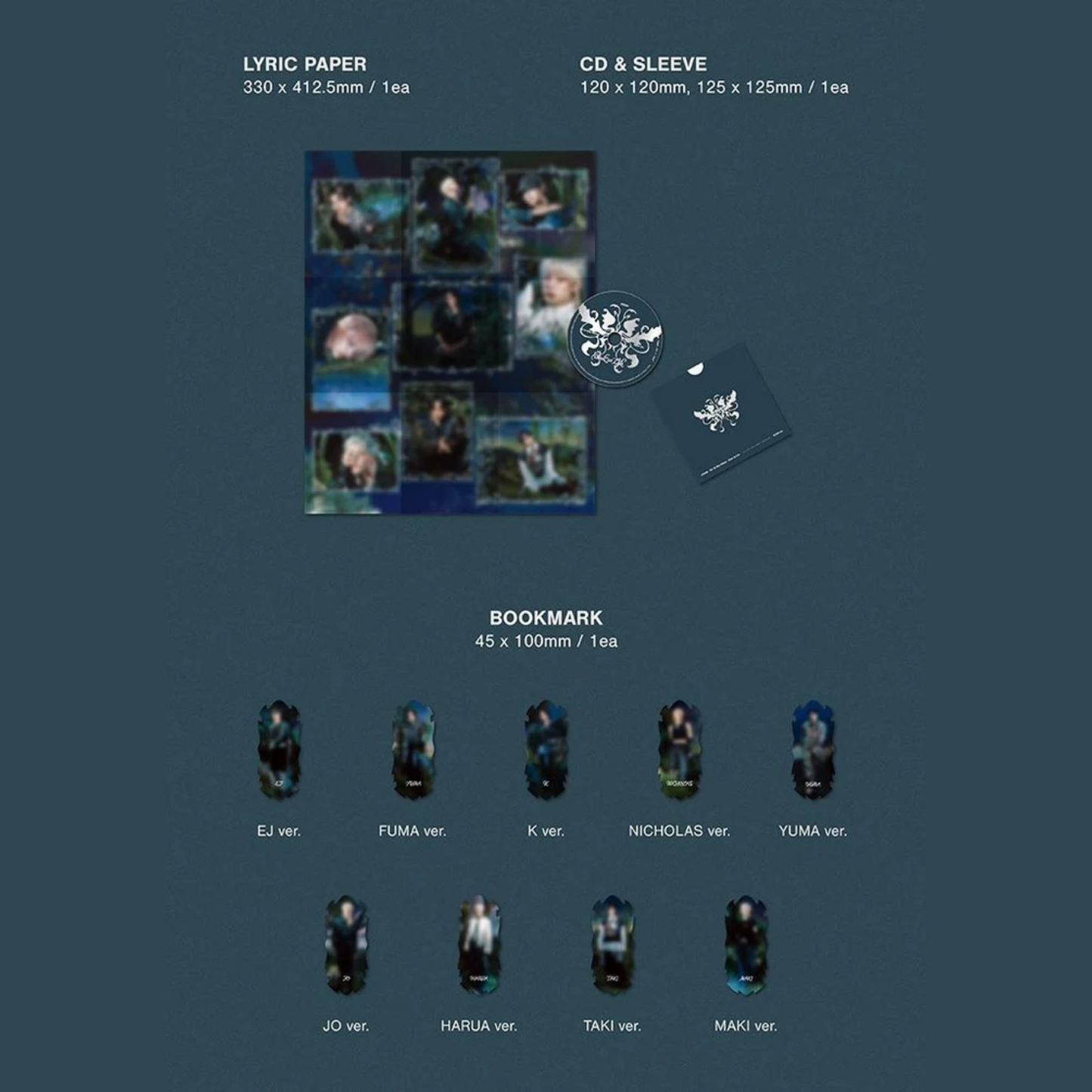 &TEAM - BACK TO LIFE (1ST KOREAN MINI ALBUM) (ROAR VER.)