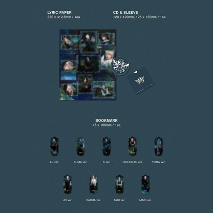 &TEAM - BACK TO LIFE (1ST KOREAN MINI ALBUM) (ROAR VER.)