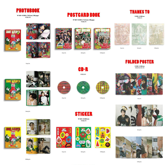 NCT DREAM - HOT SAUCE (PHOTOBOOK Ver.)
