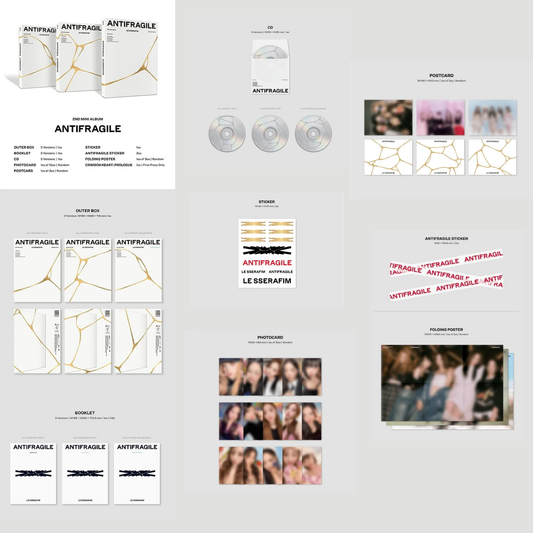 LE SSERAFIM - ANTIFRAGILE (2ND MINI ALBUM)