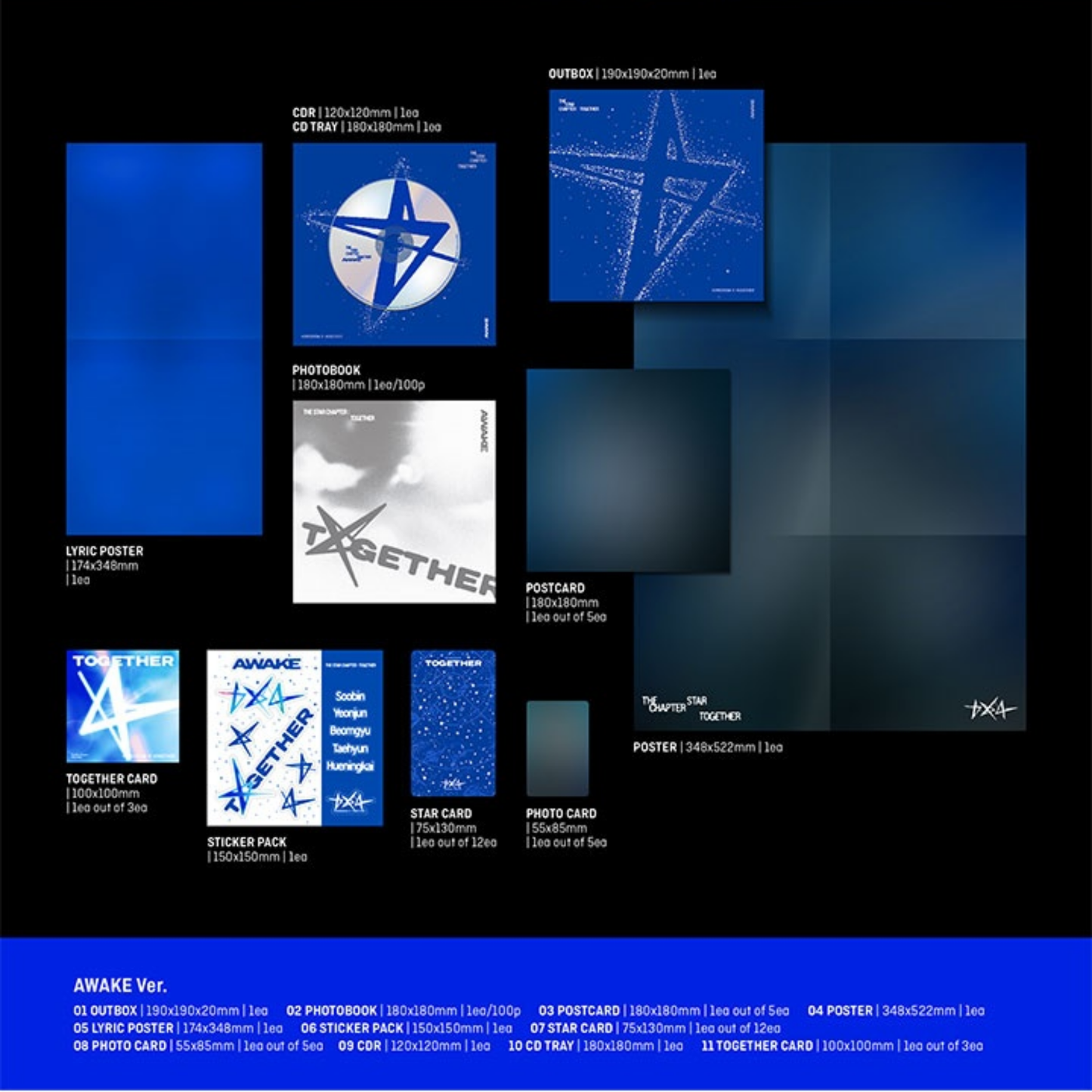 TOMORROW X TOGETHER (TxT) - THE STAR CHAPTER: TOGETHER