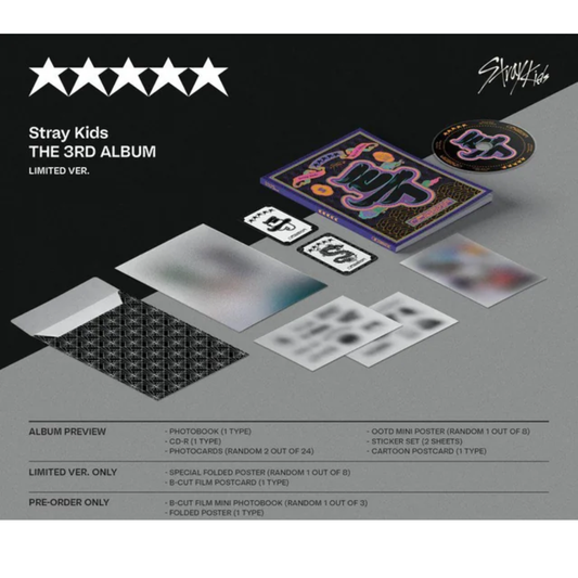 STRAY KIDS - 5 STAR (★★★★★) LIMITED VER.