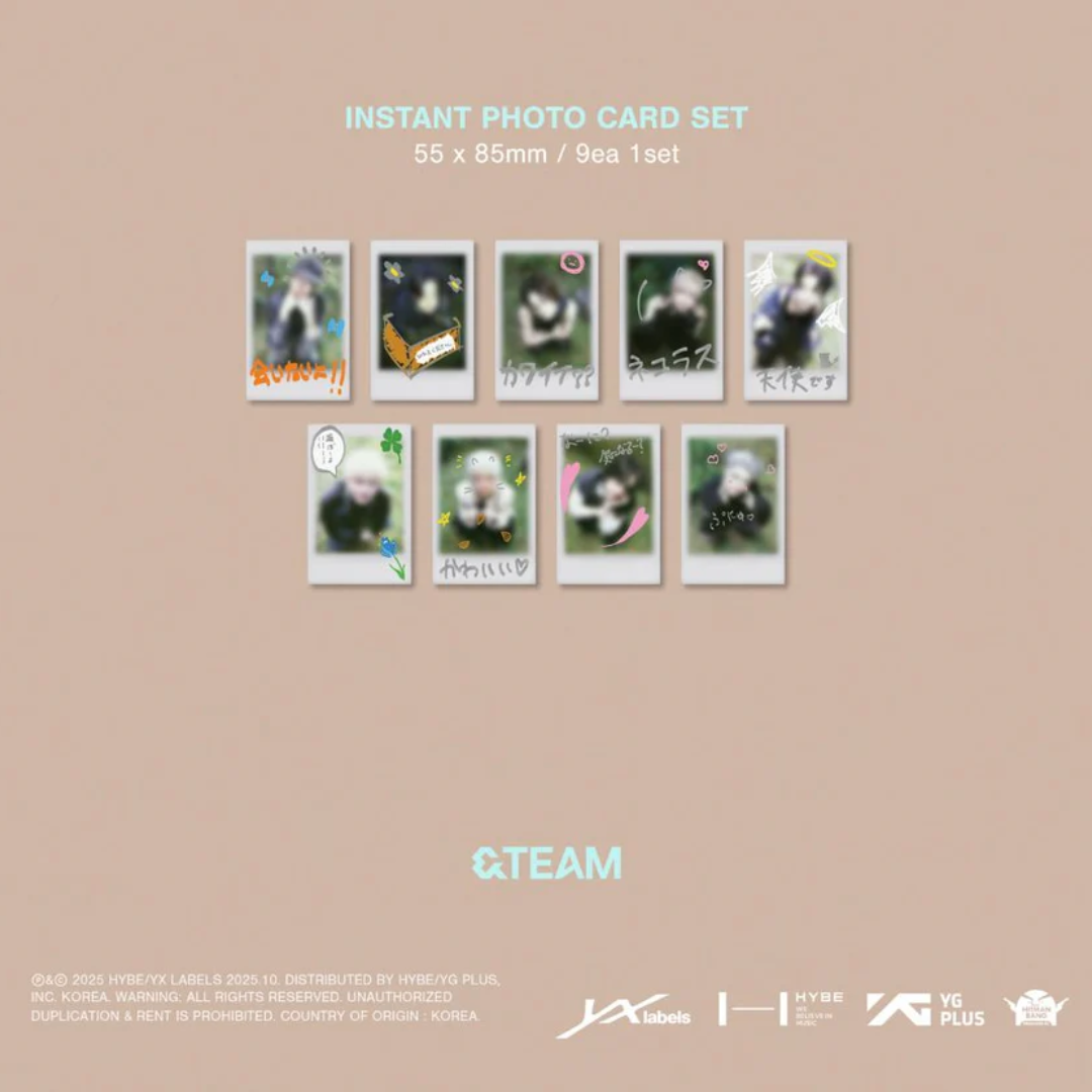 &TEAM - BACK TO LIFE (PHOTOCARD BOX) (MINI CD VER.)