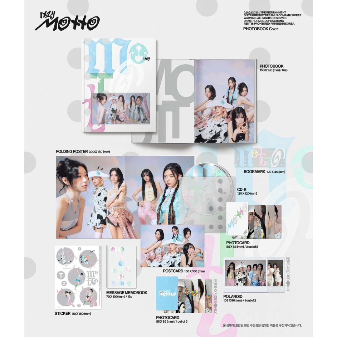 ITZY - MOTTO (PHOTOBOOK VER.)